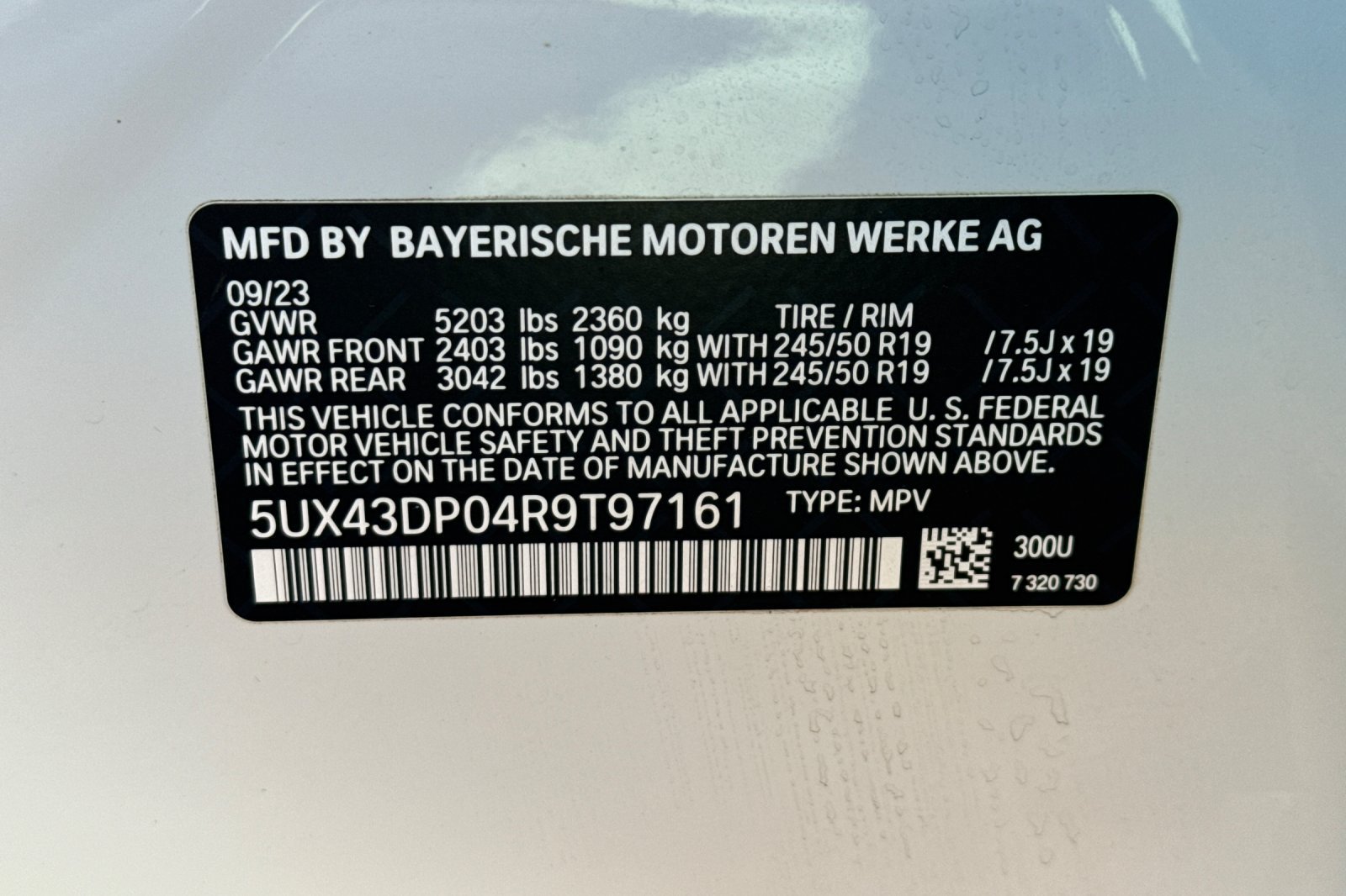 Used 2024 BMW X3 sDrive30i w/ Parking Assistance Package RWD image 39