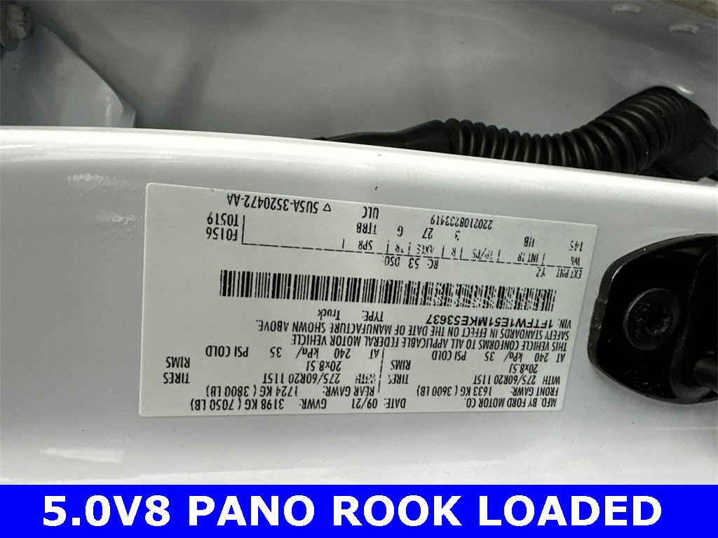 Used 2021 Ford F150 Lariat w/ Equipment Group 502A High image 35