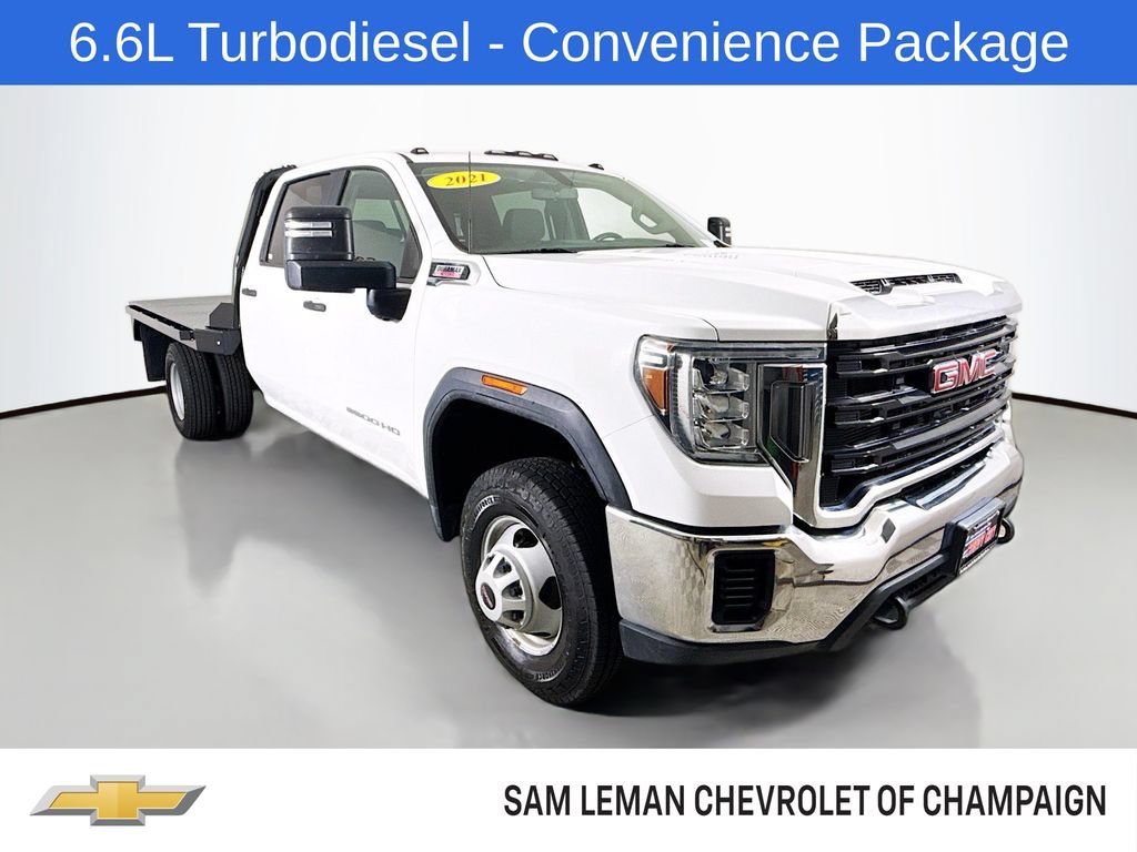 Used 2021 GMC Sierra 3500 2WD Crew Cab w/ Convenience Package image 1