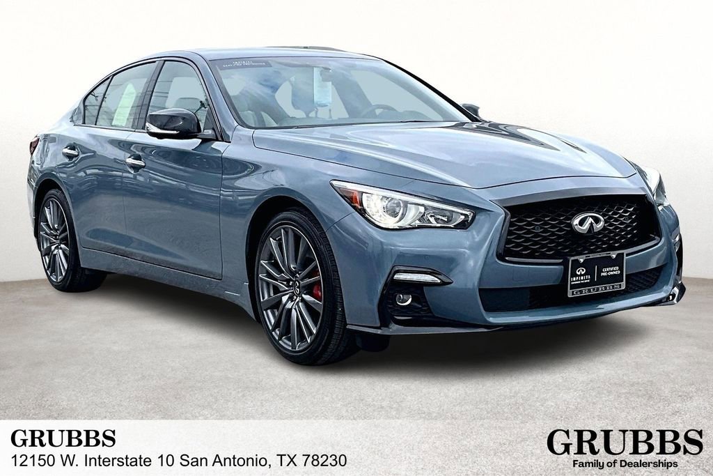 Certified 2023 INFINITI Q50 Red Sport 400 image 1