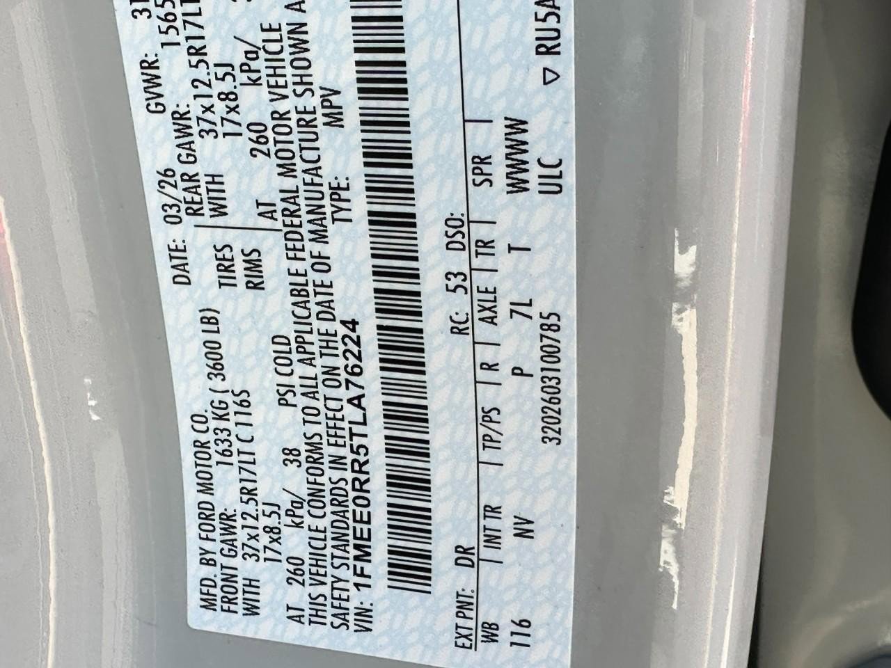 New 2026 Ford Bronco Raptor image 15