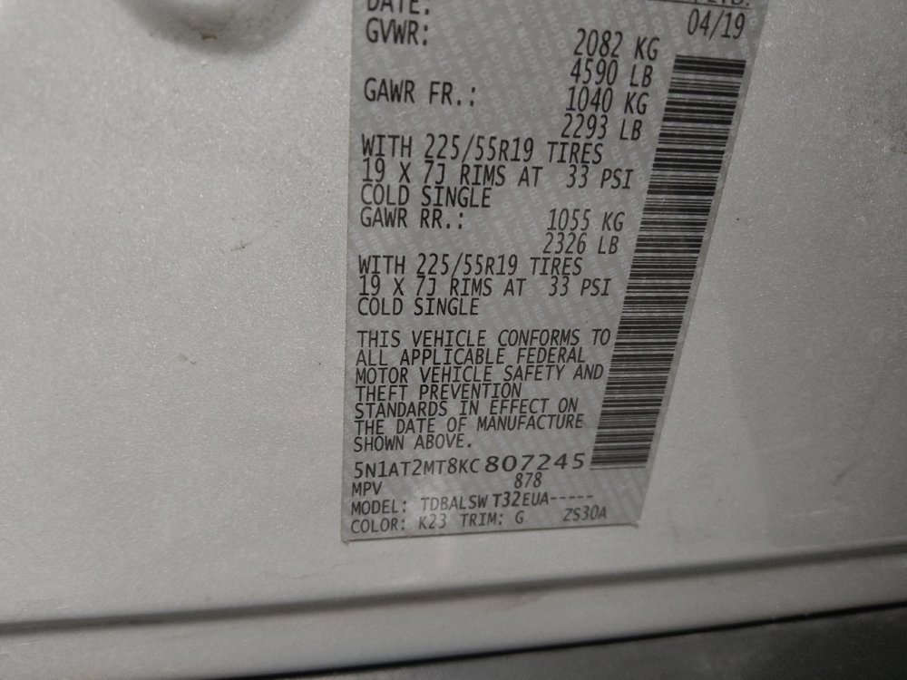 Used 2019 Nissan Rogue SL w/ Premium Package FWD image 33