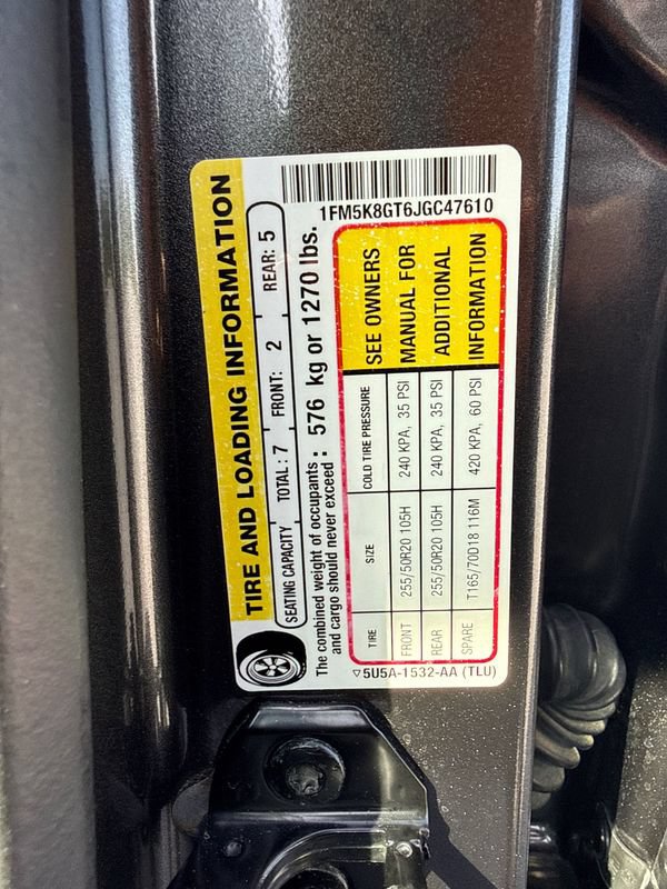 Used 2018 Ford Explorer Sport w/ Equipment Group 401A AWD/4WD image 30