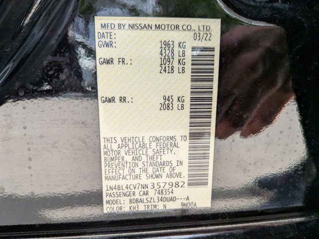 Used 2022 Nissan Altima 2.5 SR w/ Midnight Edition Package image 15