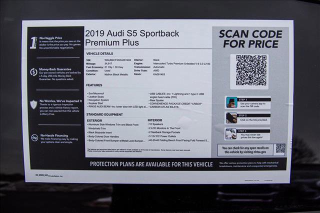 Used 2019 Audi S5 Premium Plus w/ Premium Plus image 28