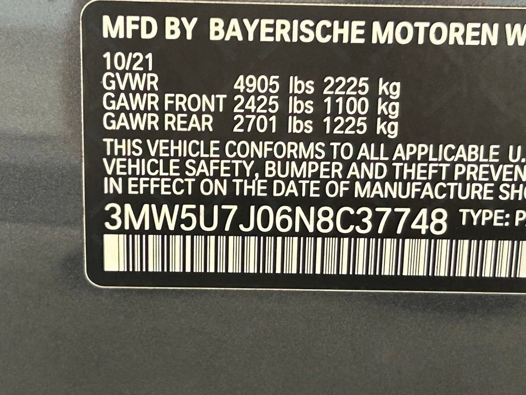 Used 2022 BMW M340i w/ Premium Package RWD image 42