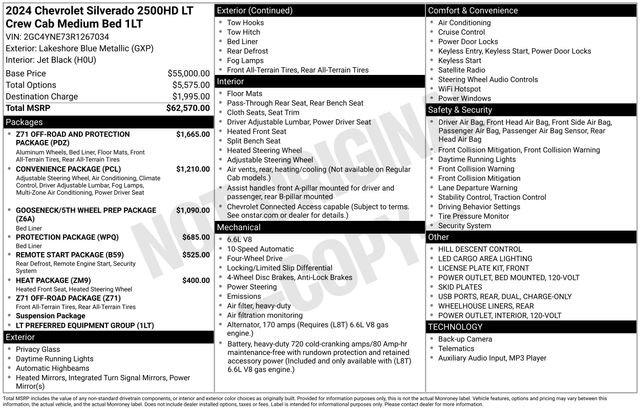 Used 2024 Chevrolet Silverado 2500 LT image 14