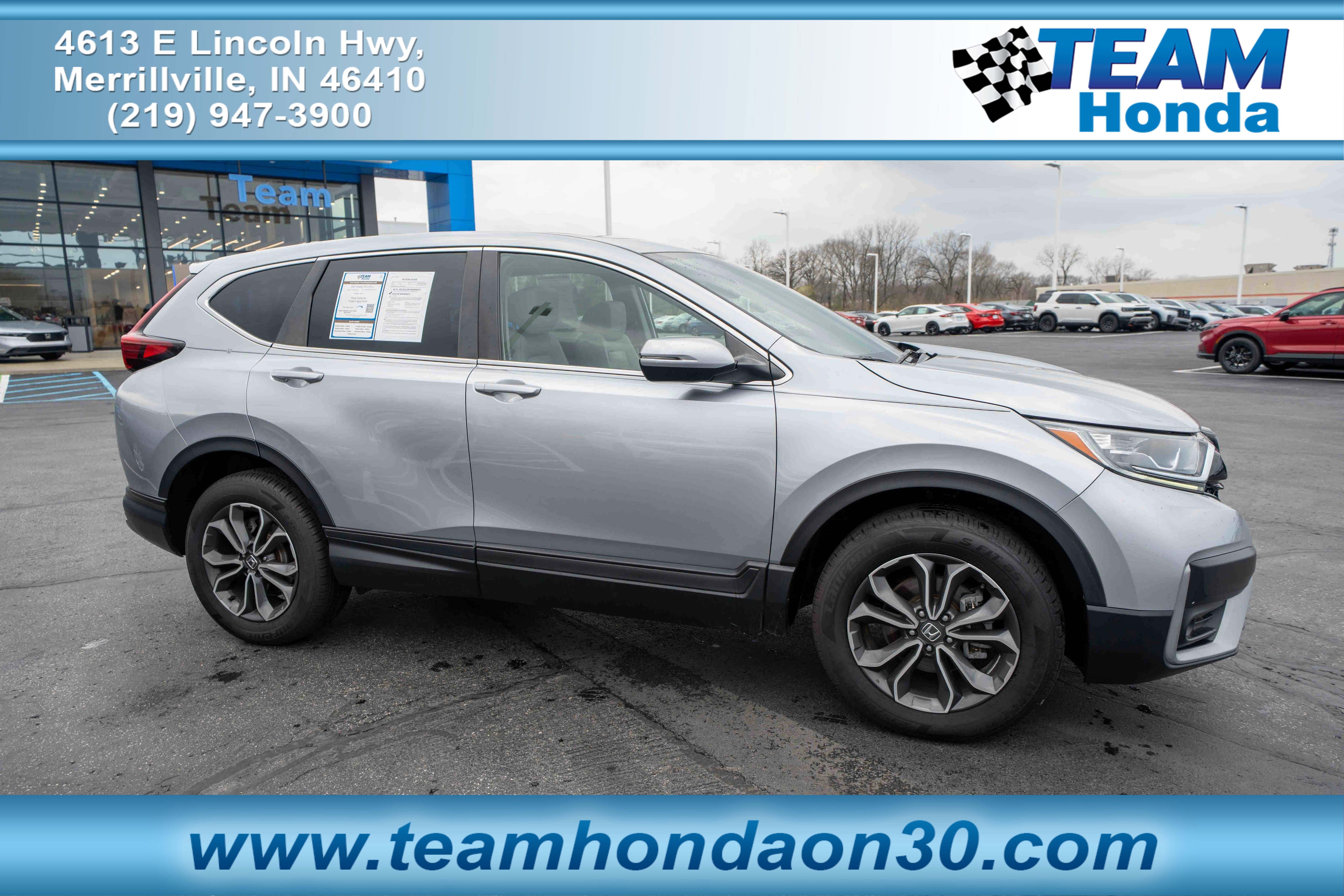 Used 2021 Honda CR-V EX-L image 1
