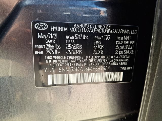 Used 2021 Hyundai Santa Fe SEL w/ Convenience Package AWD/4WD image 27