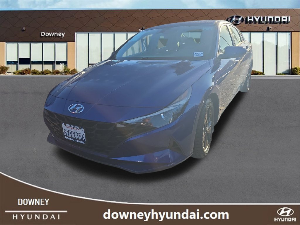 Used 2022 Hyundai Elantra Blue w/ Cargo Package FWD 360° Tour