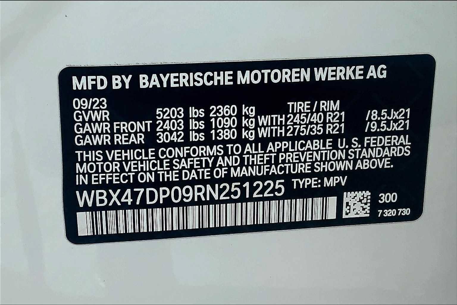 Used 2024 BMW X3 sDrive30i w/ Convenience Package w/ZPA RWD image 34