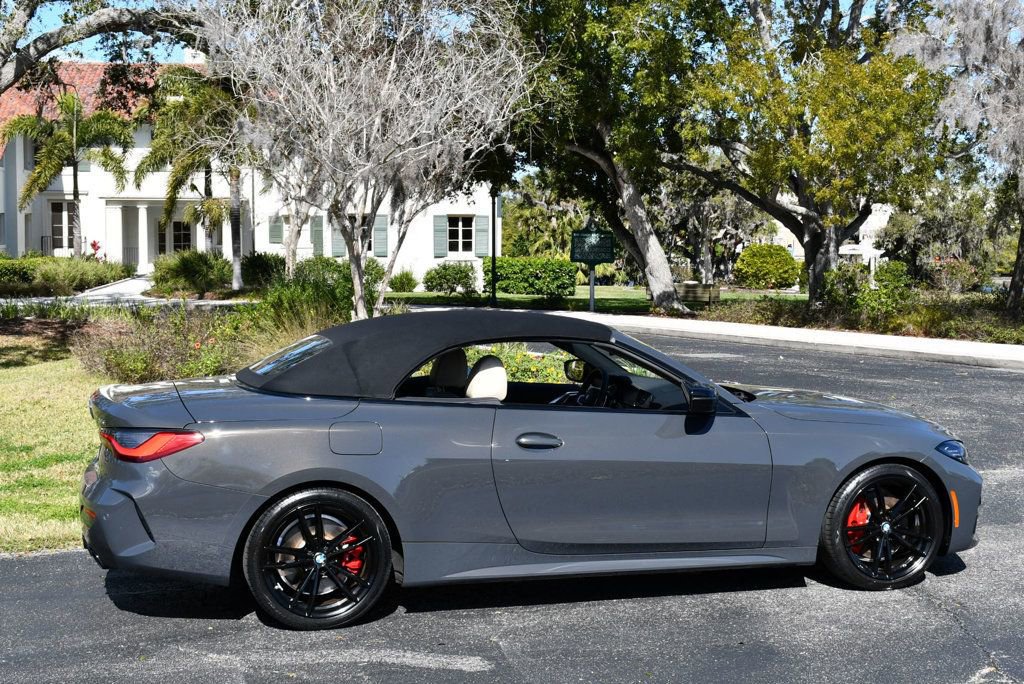 Used 2022 BMW 430i Convertible w/ M Sport Package RWD image 38