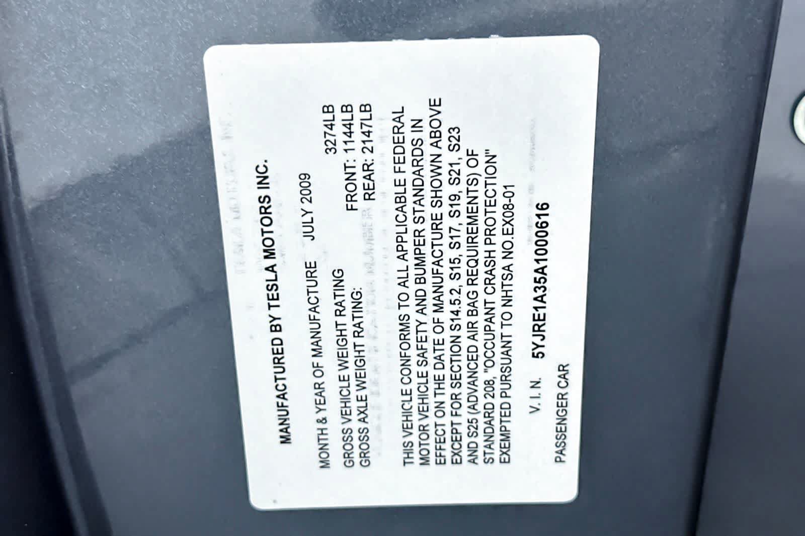 Used 2010 Tesla Roadster Sport RWD image 25
