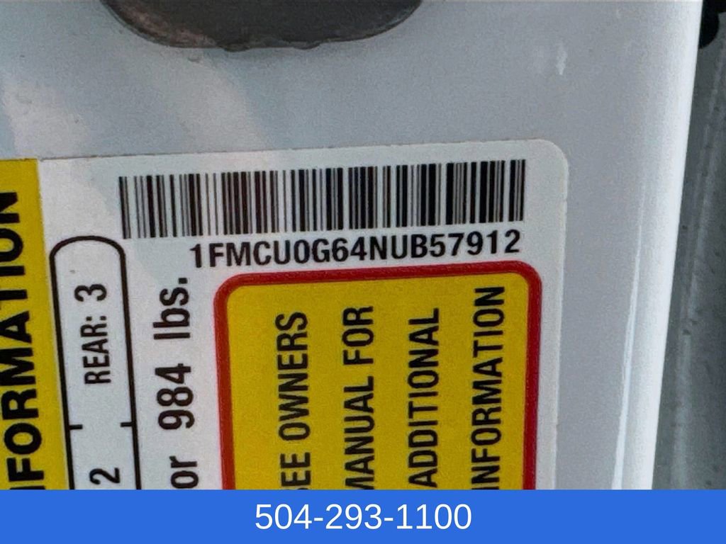 Certified 2022 Ford Escape SE w/ Convenience Package image 30