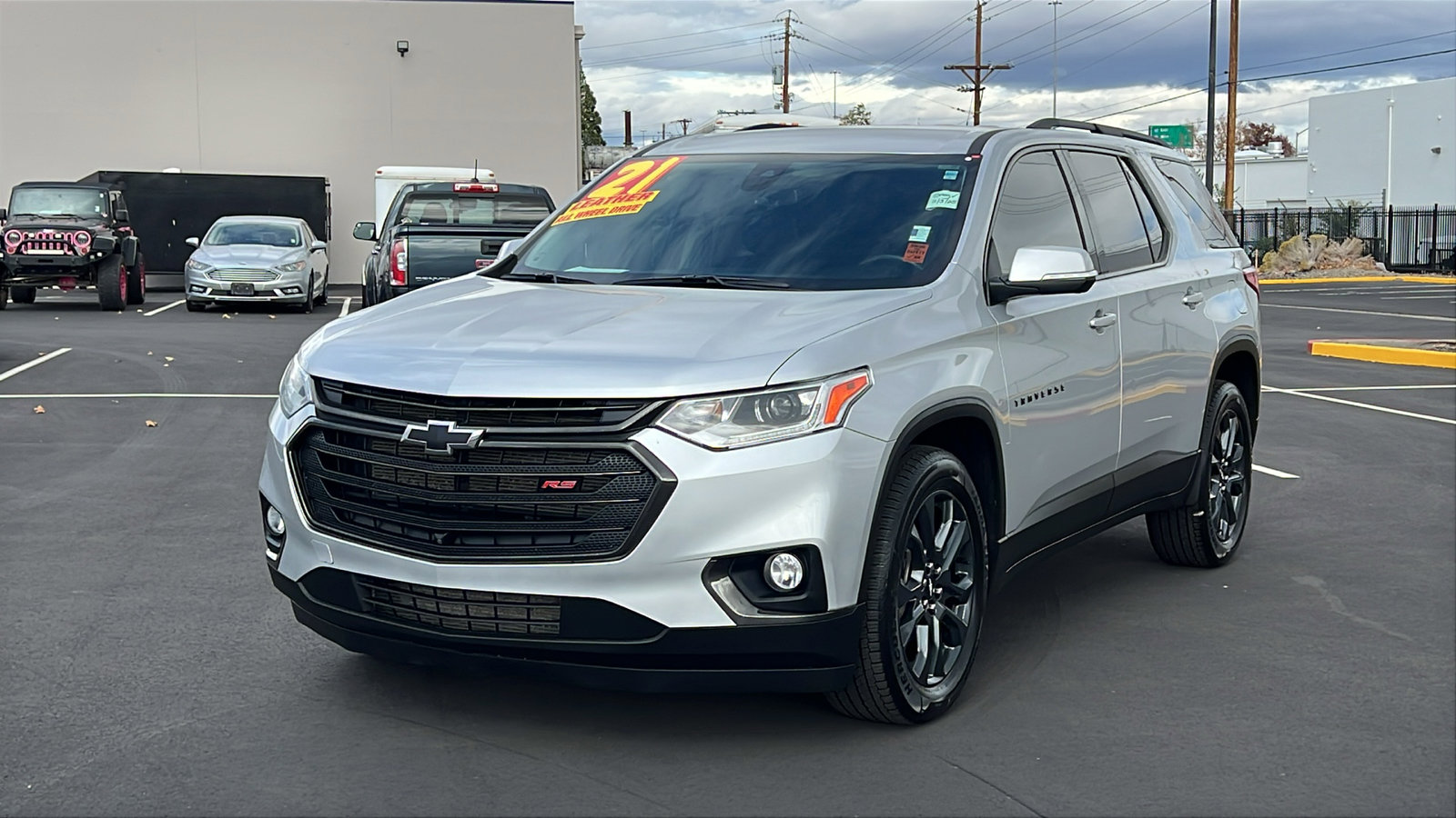 Used 2021 Chevrolet Traverse RS w/ LPO, Floor Liner Package