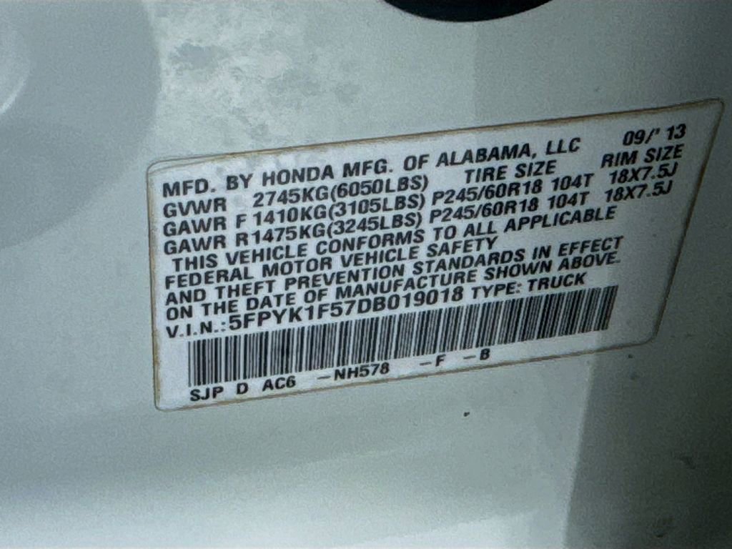 Used 2013 Honda Ridgeline RTL image 39