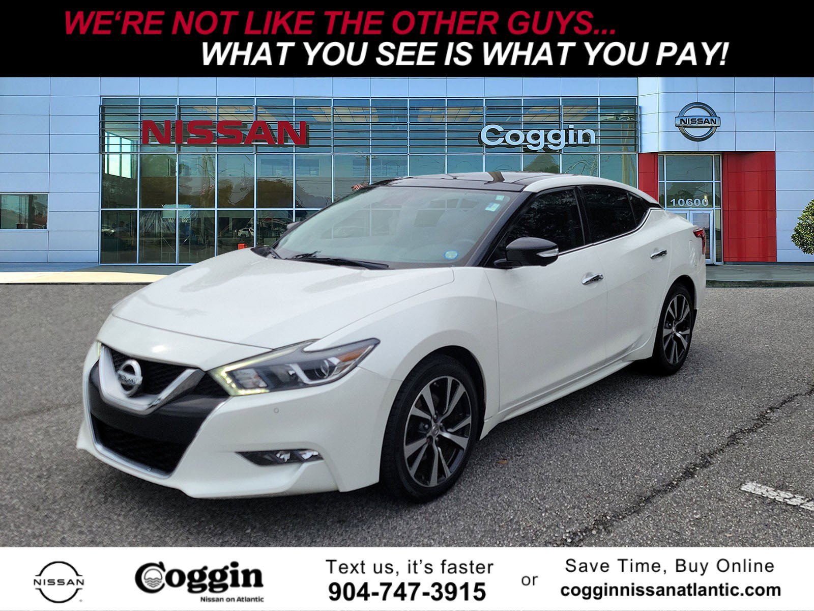 Used 2016 Nissan Maxima Platinum