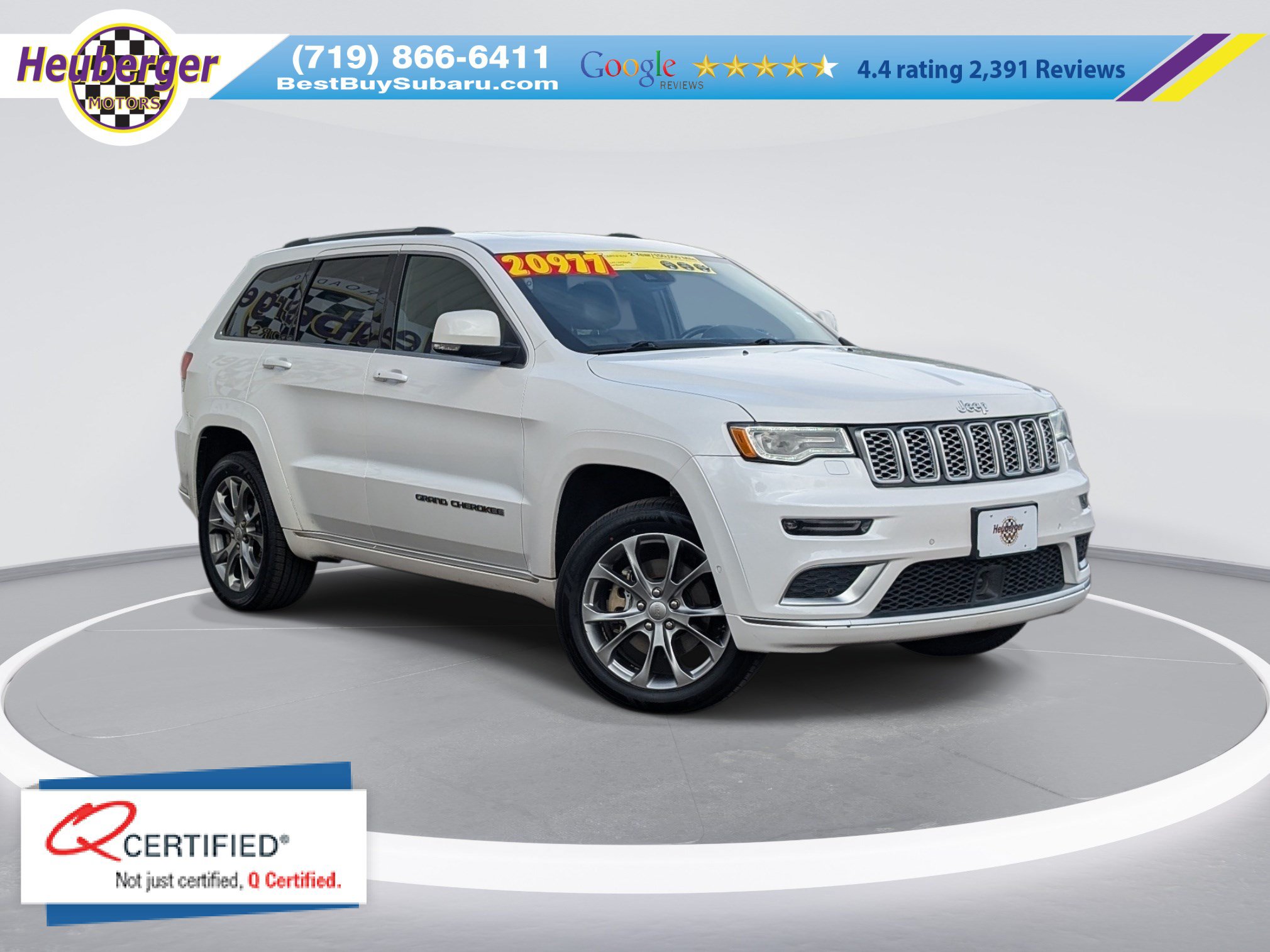 Used 2019 Jeep Grand Cherokee Summit w/ Platinum Series Group