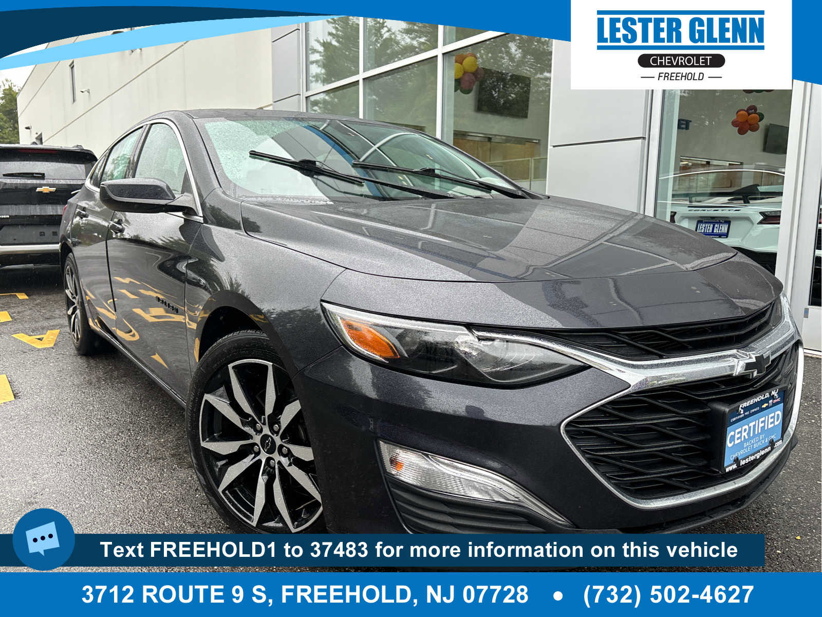 Certified 2022 Chevrolet Malibu RS