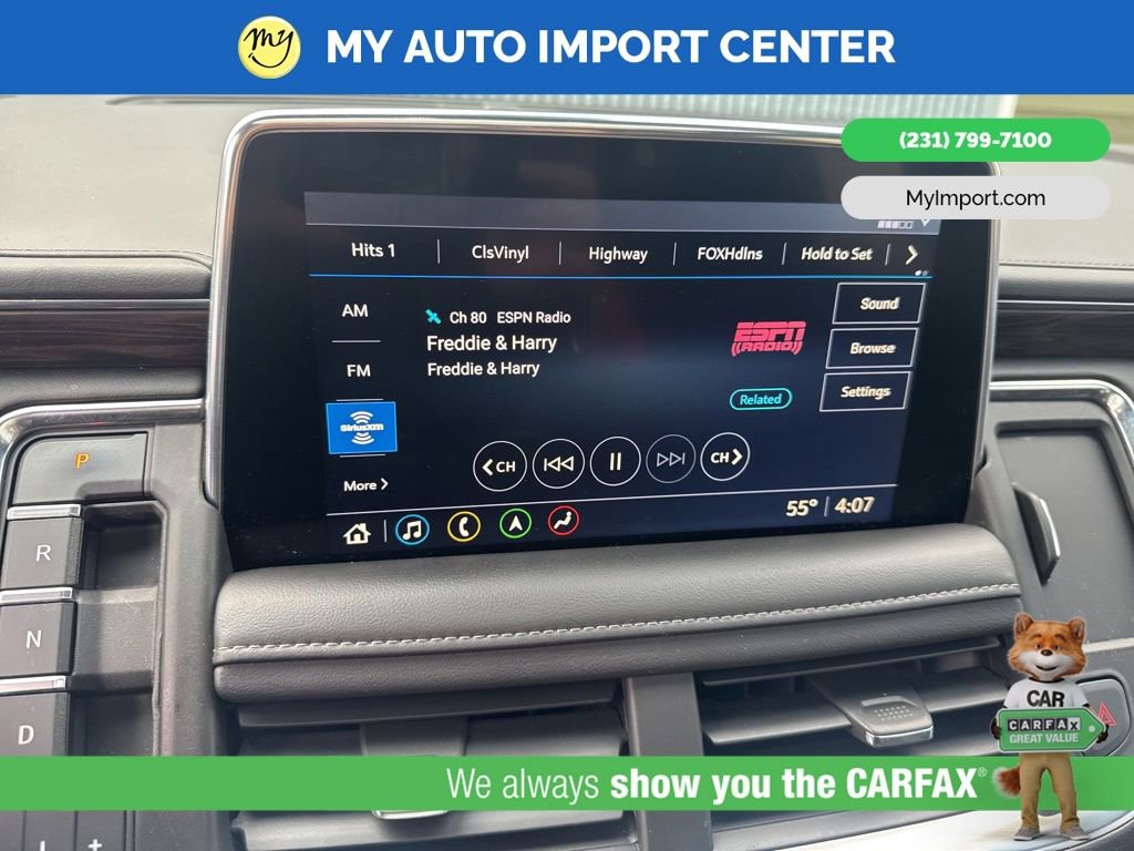 Used 2021 Chevrolet Tahoe LT w/ Rear Media and Nav Package image 21