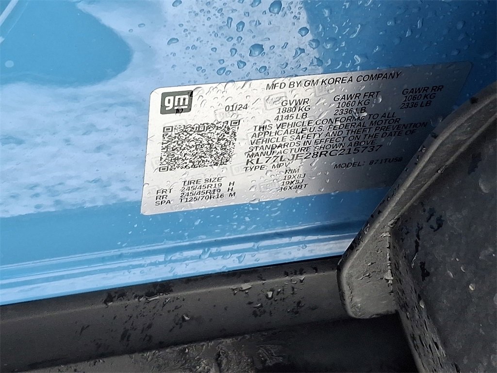 Used 2024 Chevrolet Trax RS w/ Sunroof Package image 29