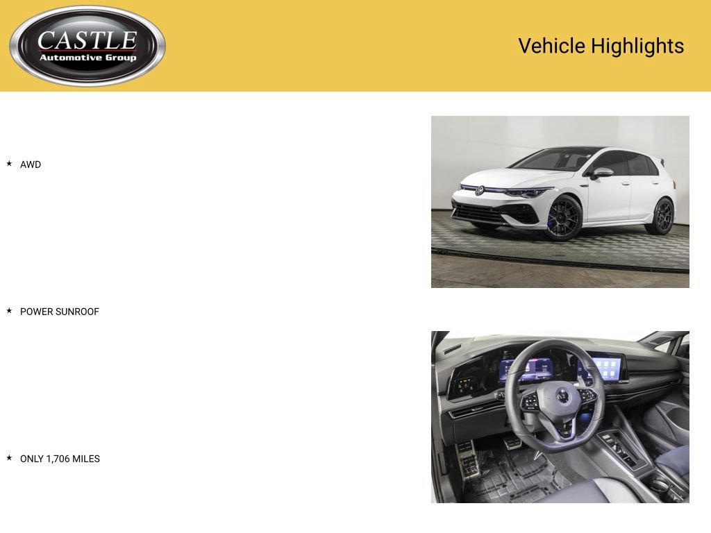 Used 2022 Volkswagen Golf R AWD/4WD image 3