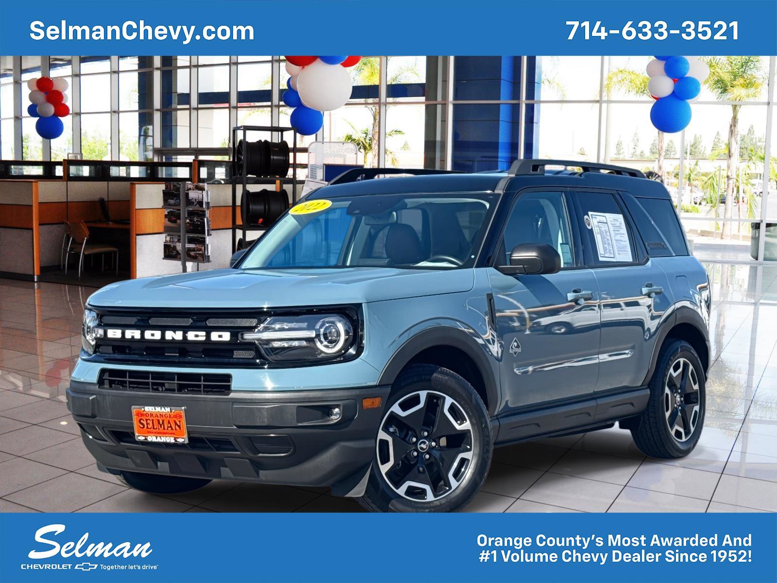 Used 2022 Ford Bronco Sport Outer Banks w/ Tech Package AWD/4WD image 1