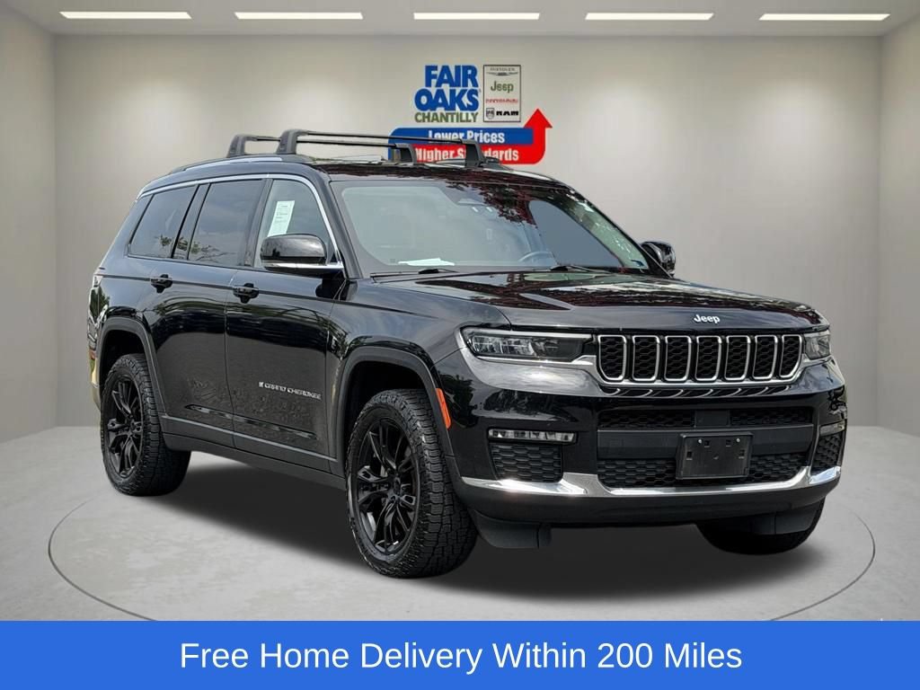 Certified 2021 Jeep Grand Cherokee L Limited w/ Trailer Tow Package