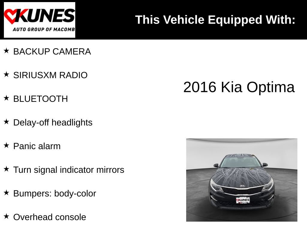 Used 2016 Kia Optima LX FWD image 3