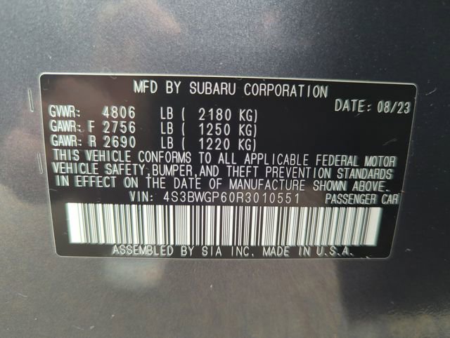 Used 2024 Subaru Legacy Touring XT AWD/4WD image 36