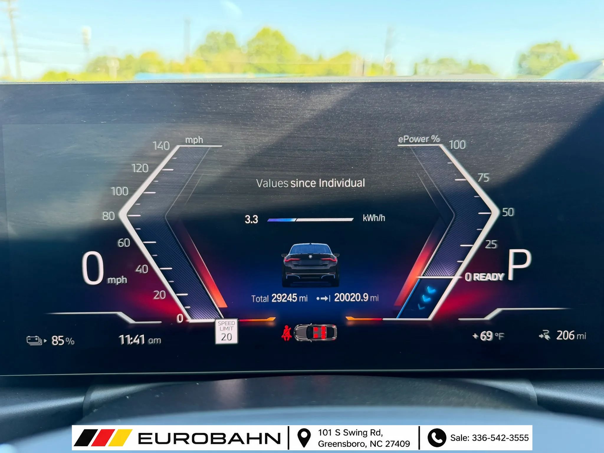 Used 2023 BMW i4 eDrive40 w/ Premium Package RWD image 11