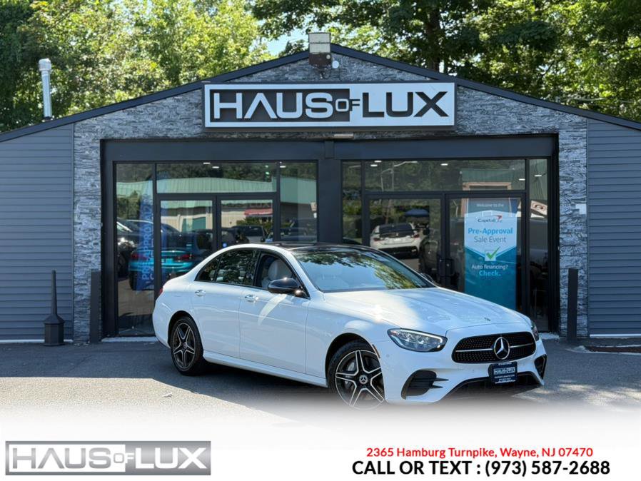 Used 2021 Mercedes-Benz E 350 4MATIC Sedan w/ Premium Package image 1