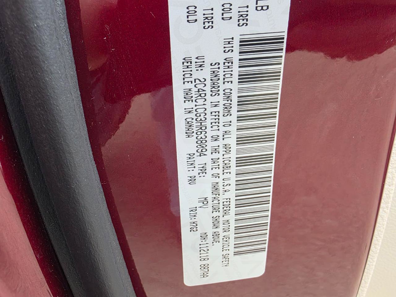 Used 2017 Chrysler Pacifica LX w/ Tire & Wheel Group image 28