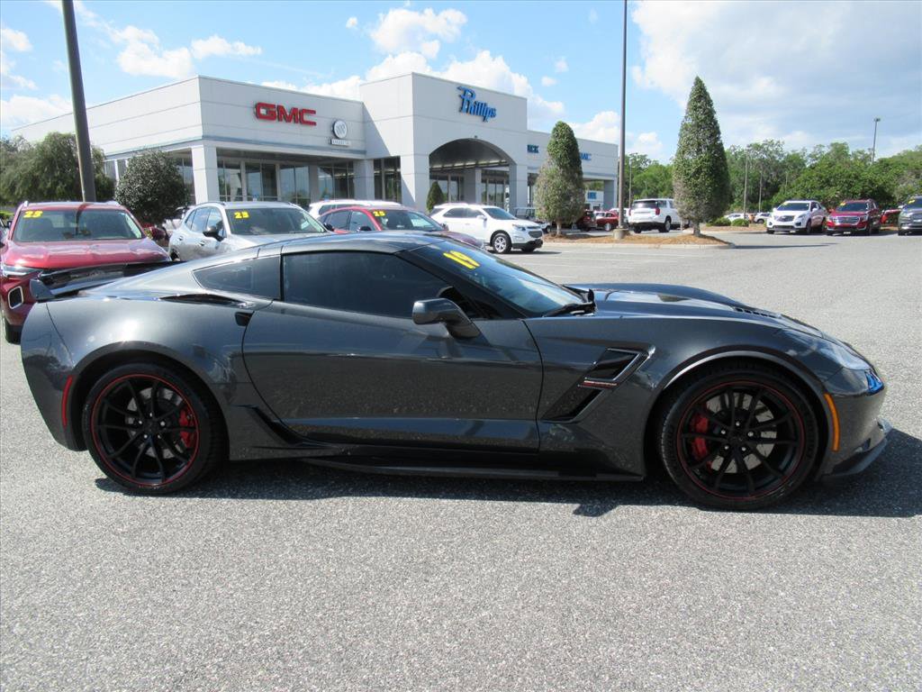 Used 2019 Chevrolet Corvette Grand Sport w/ Carbon Flash Badge Package image 2