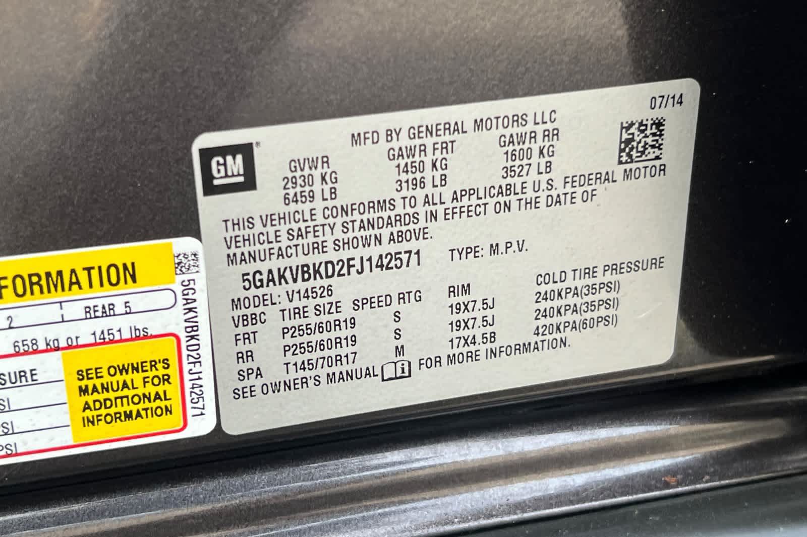 Used 2015 Buick Enclave Leather AWD/4WD image 34
