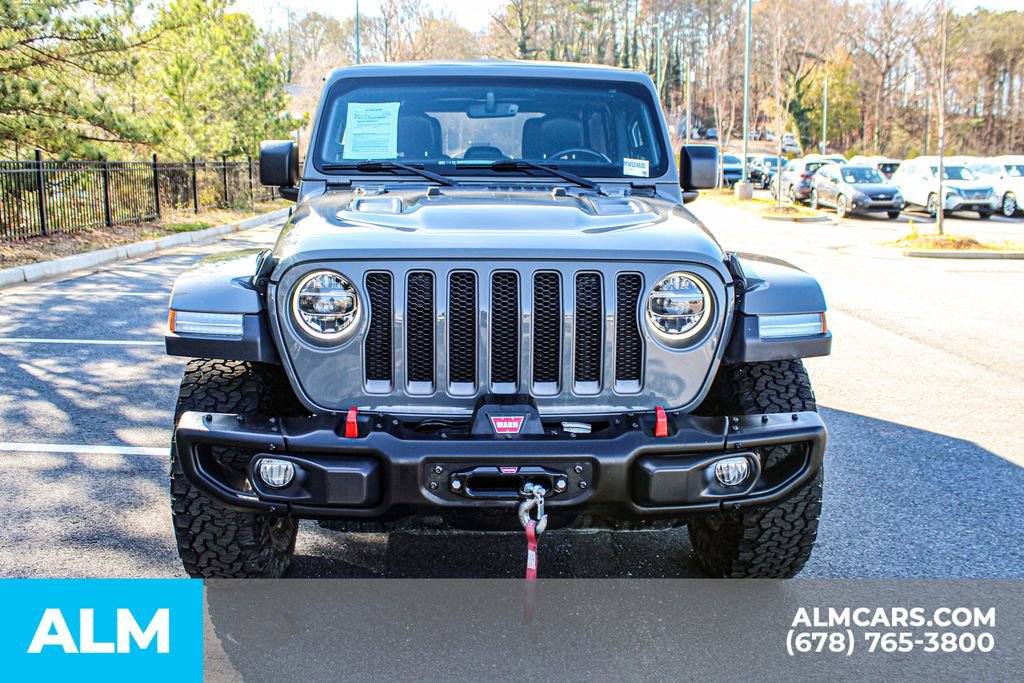 Used 2021 Jeep Wrangler Unlimited Rubicon w/ Uconnect 4C Nav & Sound Group AWD/4WD image 10