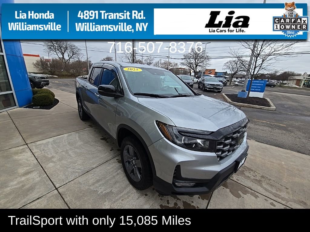 Certified 2025 Honda Ridgeline TrailSport image 1