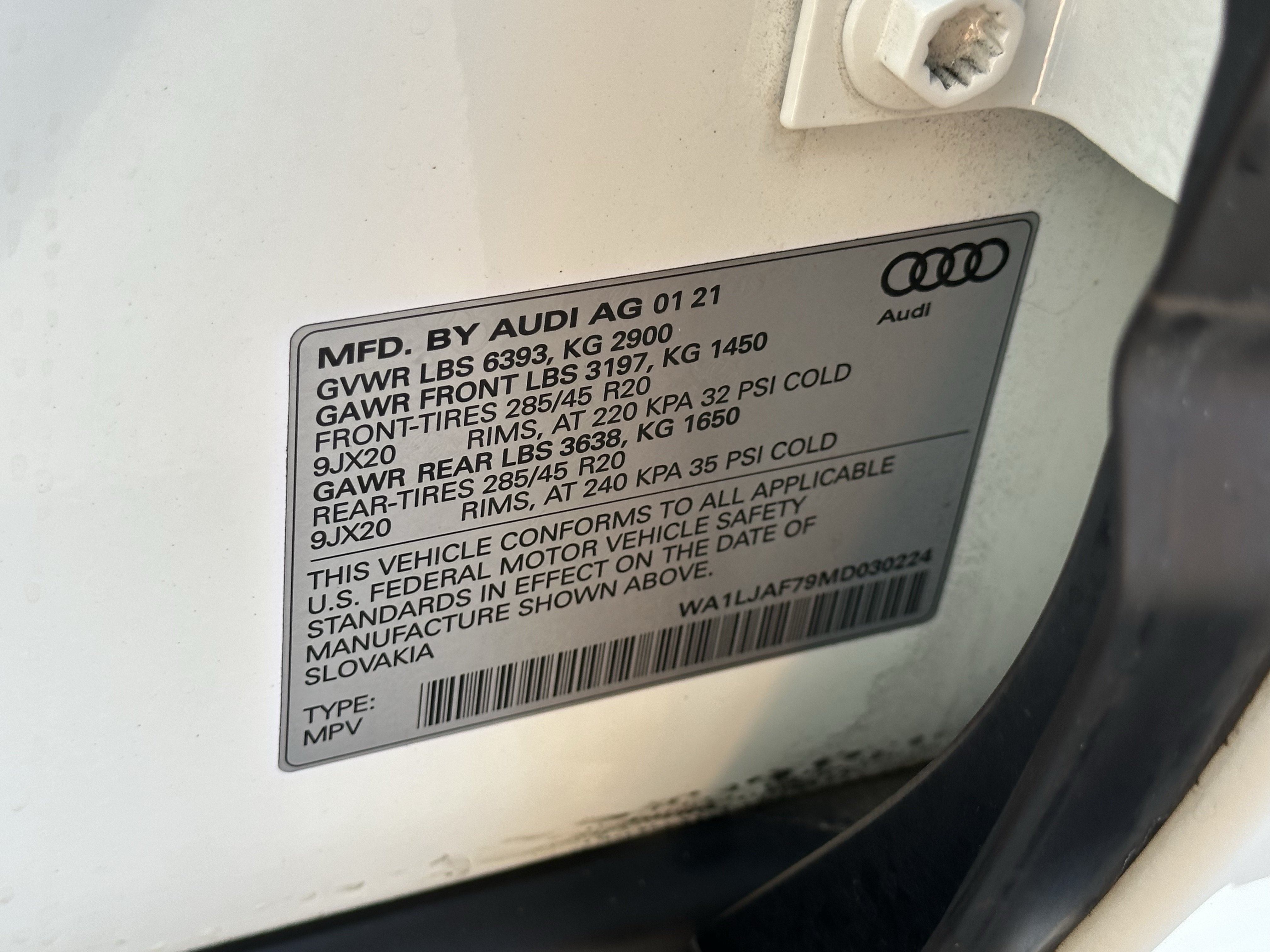 Used 2021 Audi Q7 2.0T Premium Plus w/ Executive Package AWD/4WD image 37