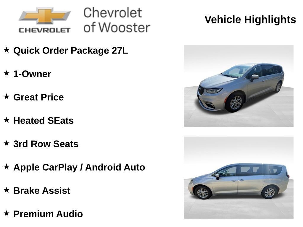 Used 2023 Chrysler Pacifica Touring-L FWD image 2