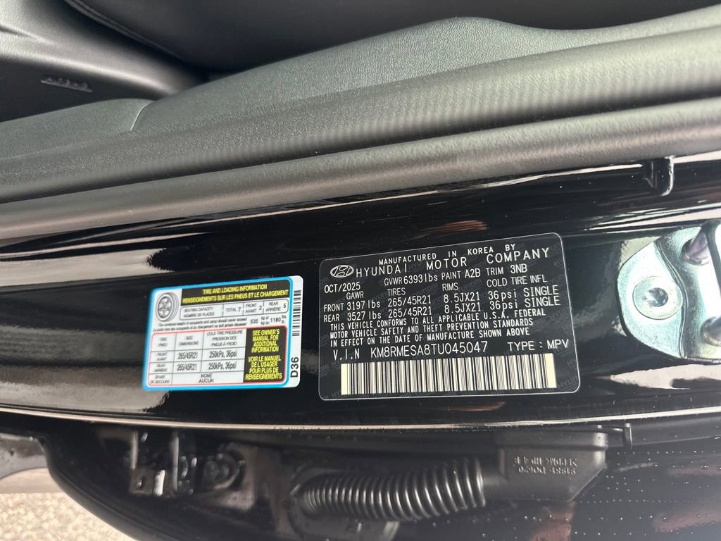 New 2026 Hyundai Palisade Calligraphy AWD/4WD image 30