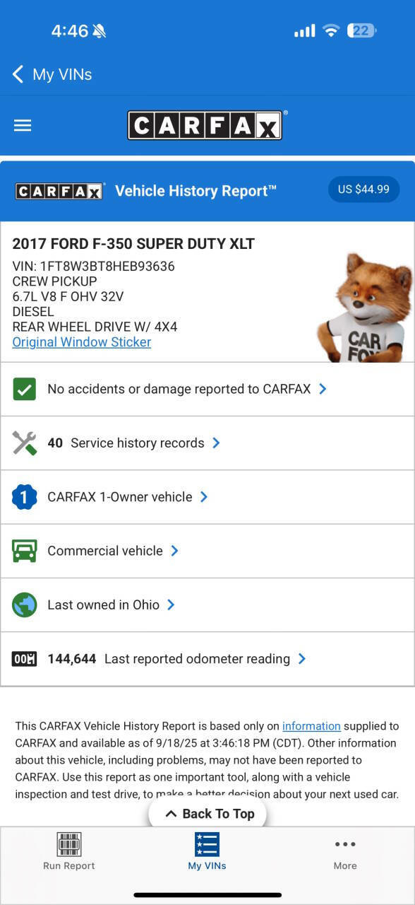 Used 2017 Ford F350 XLT w/ FX4 Off-Road Package image 14