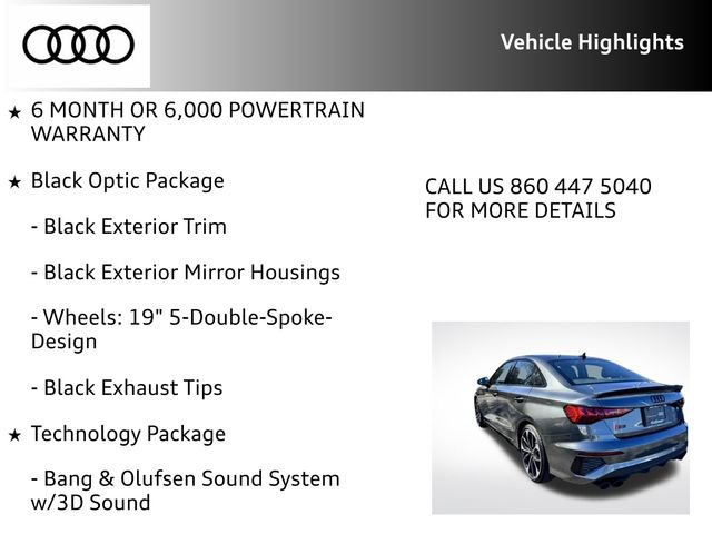Certified 2024 Audi S3 Premium Plus AWD/4WD image 16