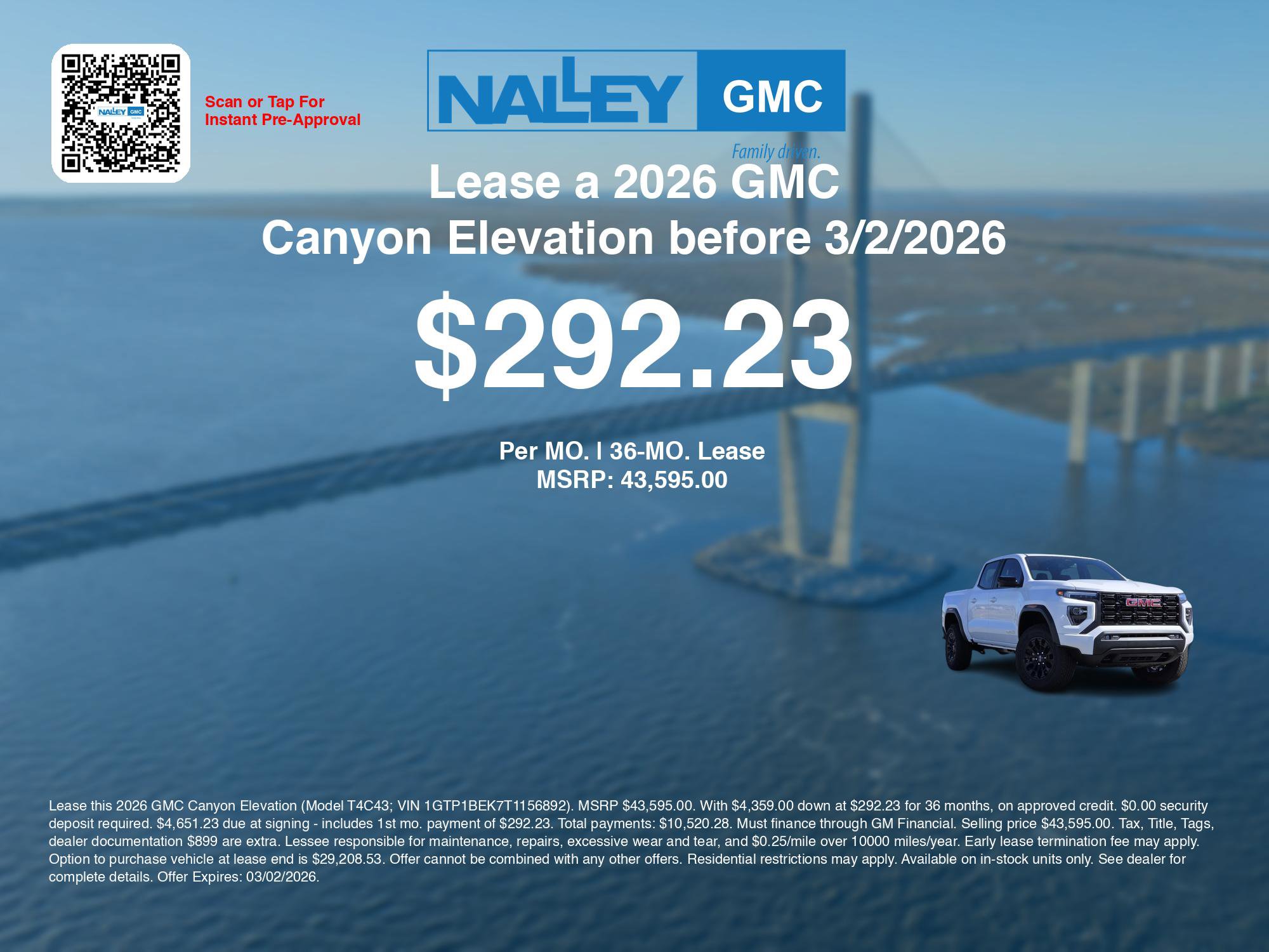 New 2026 GMC Canyon Elevation w/ Convenience Package image 3
