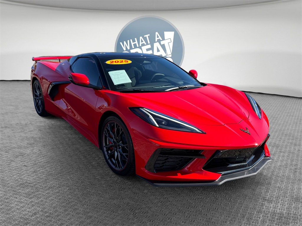 Certified 2025 Chevrolet Corvette Stingray Preferred Conv w/ Z51 Performance Package video 1
