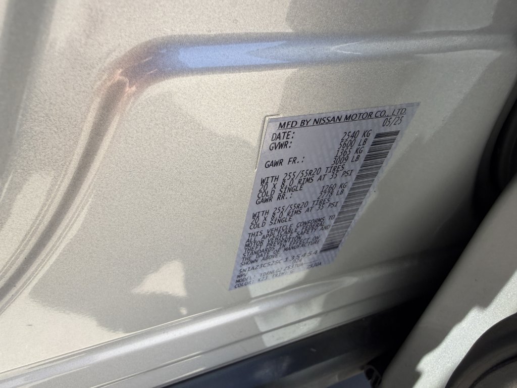Used 2025 Nissan Murano SL AWD/4WD image 44