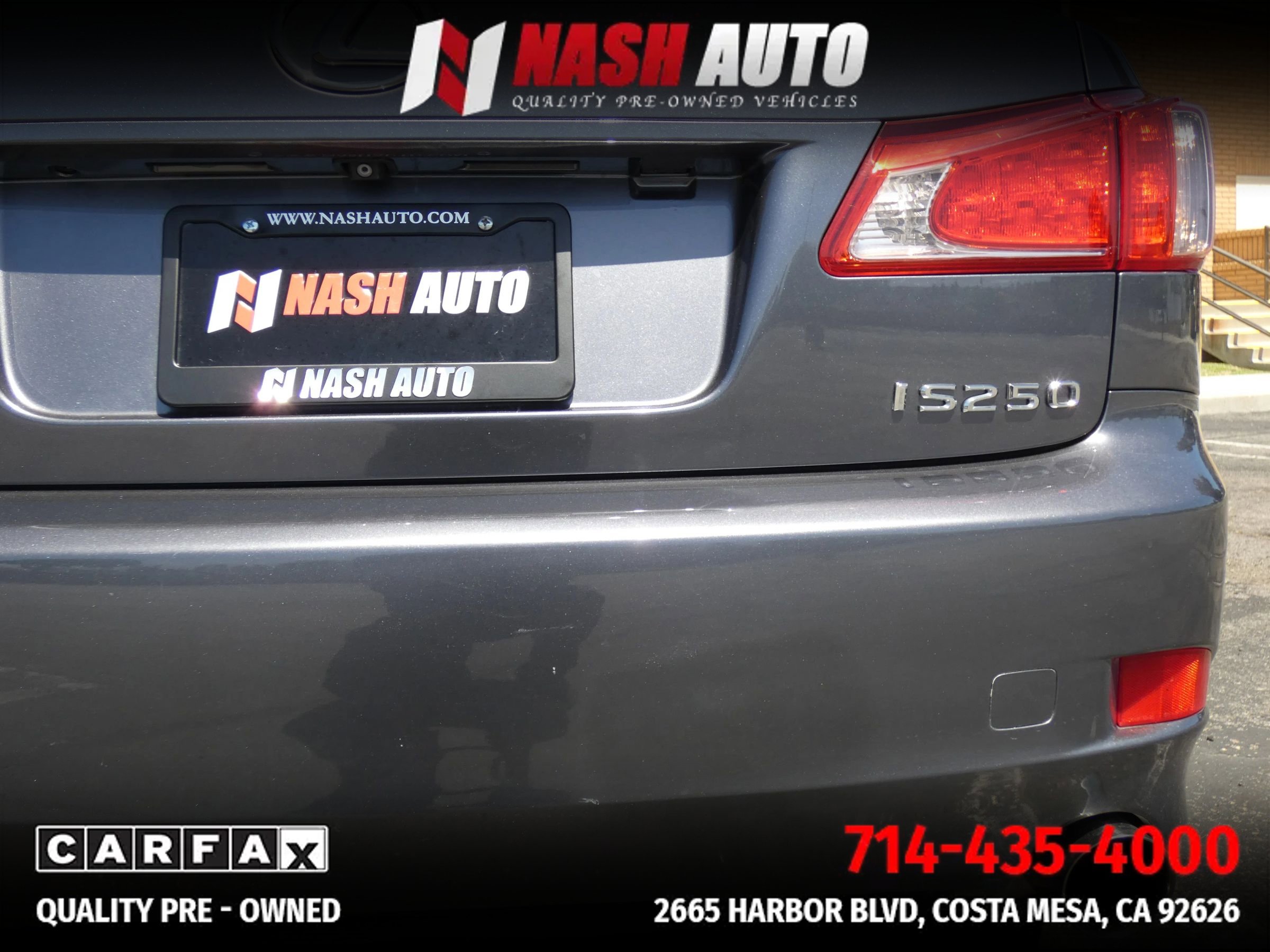 Used 2012 Lexus IS 250 w/ Premium Pkg Value Edition RWD image 9