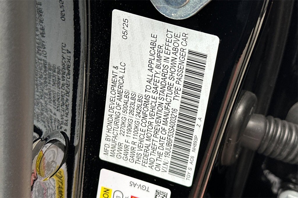 Certified 2025 Acura TLX SH-AWD w/ A-SPEC Pkg image 30