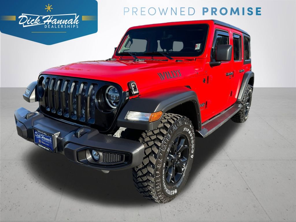 Used 2021 Jeep Wrangler Unlimited Willys