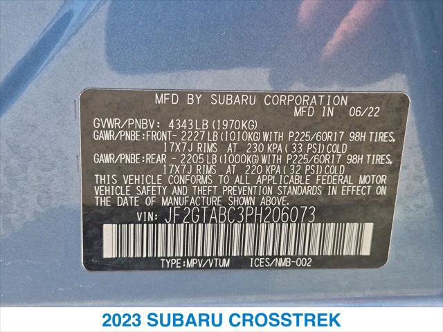 Used 2023 Subaru Crosstrek 2.0i AWD/4WD image 26