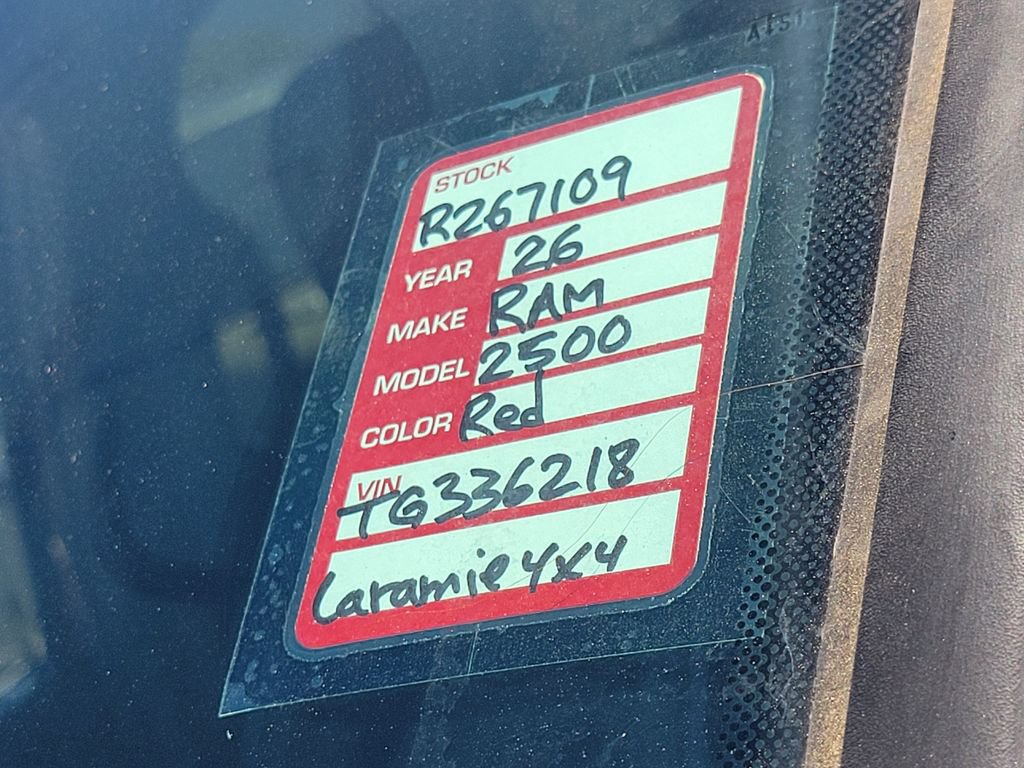 New 2026 RAM 2500 Laramie AWD/4WD image 24